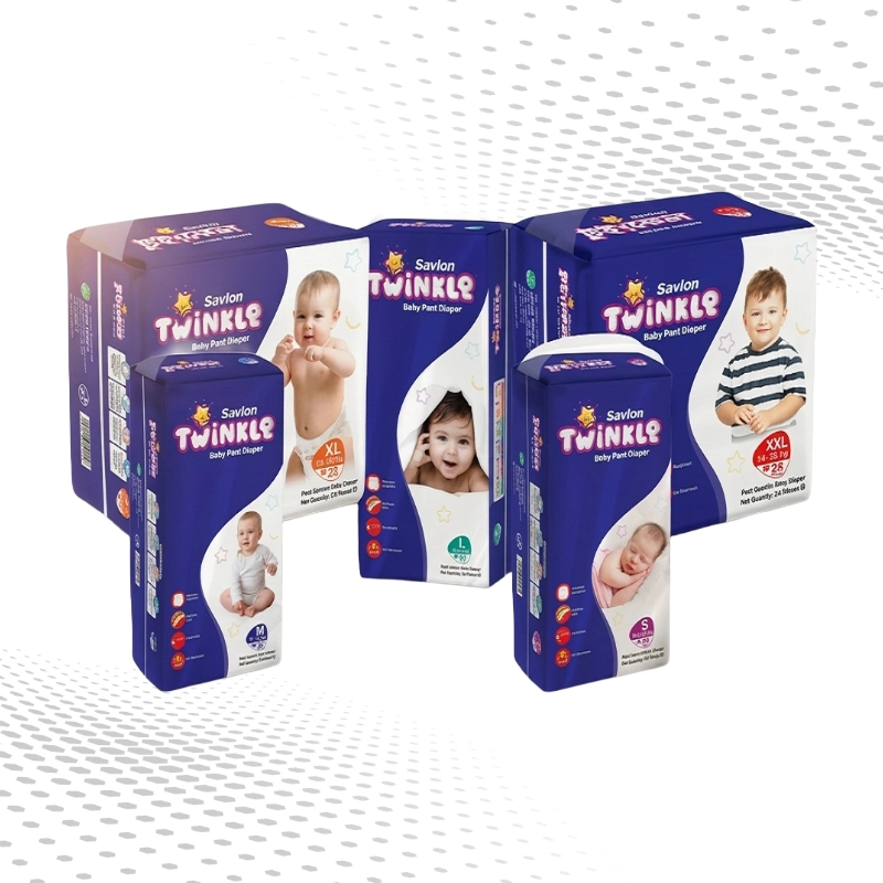 Savlon Twinkel Baby Diaper Pant System- All Size